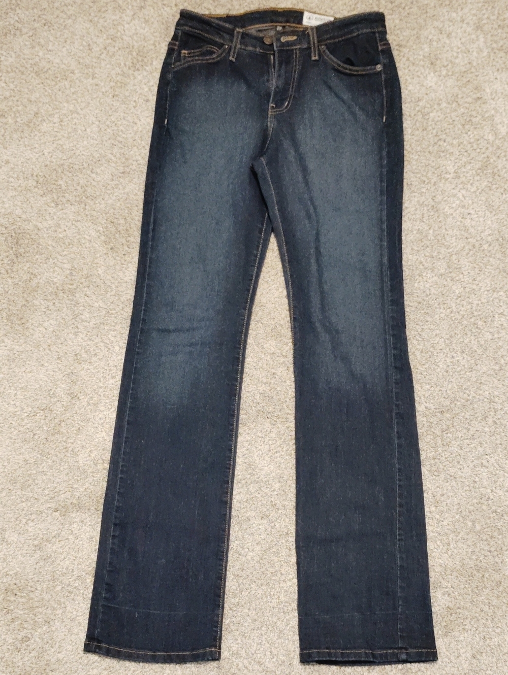 Aviator Slim Boot Cut Jeans in Dark Blue - Classic Women's Fit